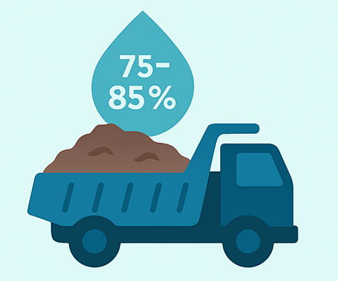 高含水率問題圖標